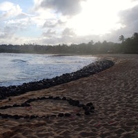 This is a Go Pro aerial video of Shipwreck Beach in Poipu, Kauai, which is a popular wedding location.